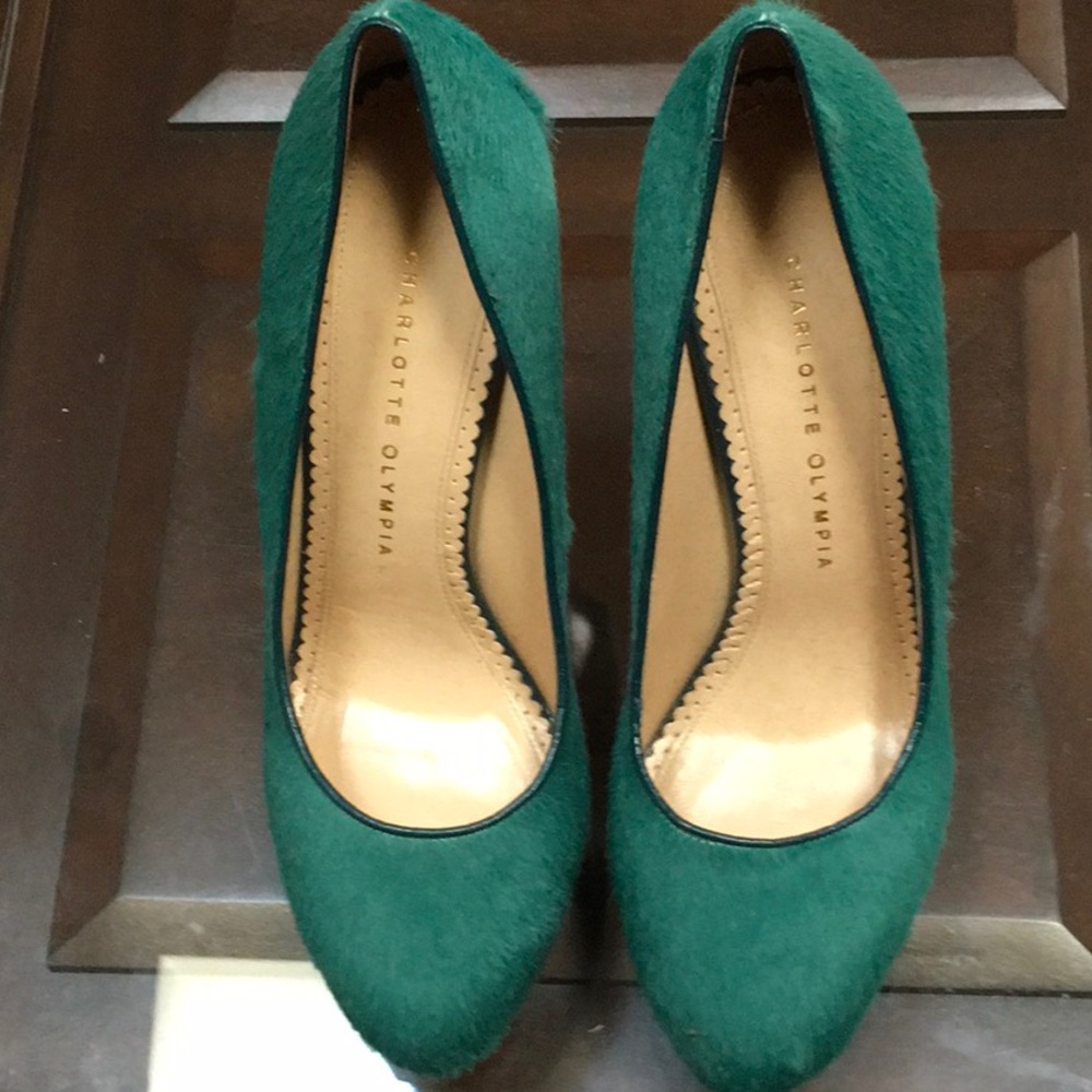 Green Charlotte Olympia Shoes